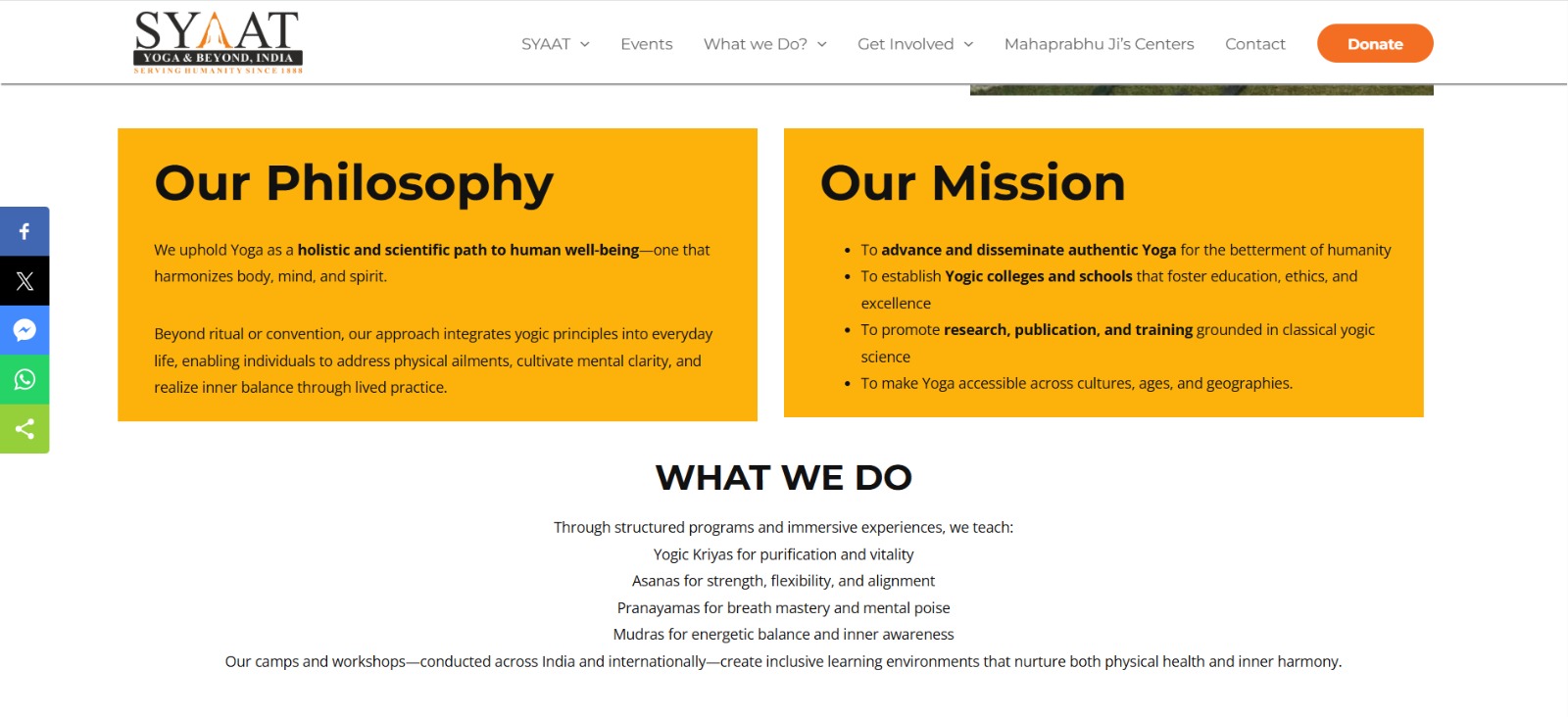 Institution Website Platform project preview